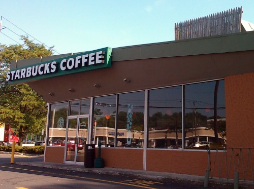 Starbucks is fencing what? 